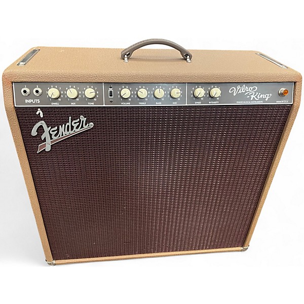 Used Fender Vibro King 60W 3x10 Tube Guitar Combo Amp