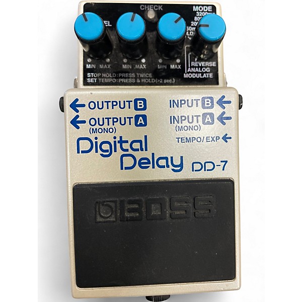 Used BOSS DD7 Digital Delay Effect Pedal