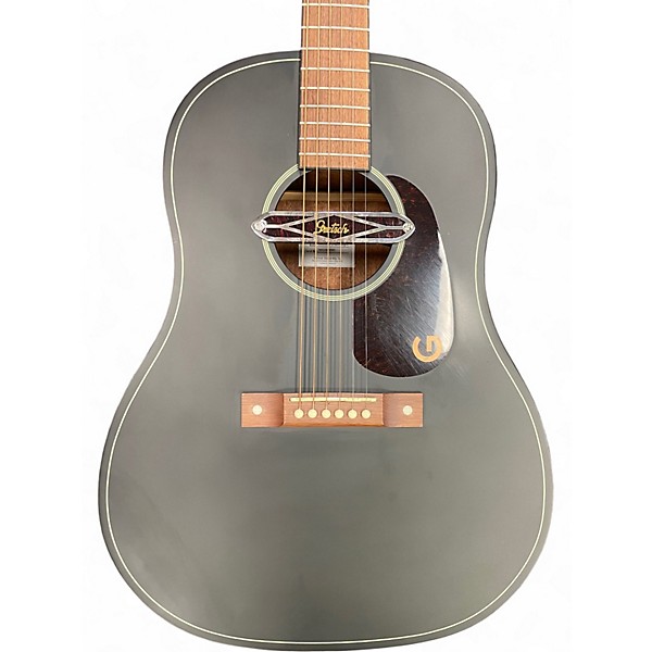 Used Gretsch Guitars Jim Dandy Deltoluxe Dreadnought BLACK TOP Acoustic Electric Guitar
