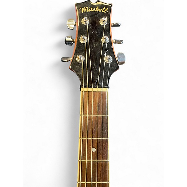 Used Mitchell MO100S Natural Acoustic Guitar