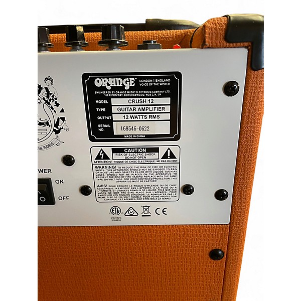 Used Orange Amplifiers CR12L 12W 1X6 Guitar Combo Amp