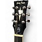 Used Harley Benton SH-200 Black Hollow Body Electric Guitar