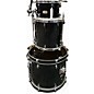 Used Yamaha 3 Piece Stage Custom Black Drum Kit