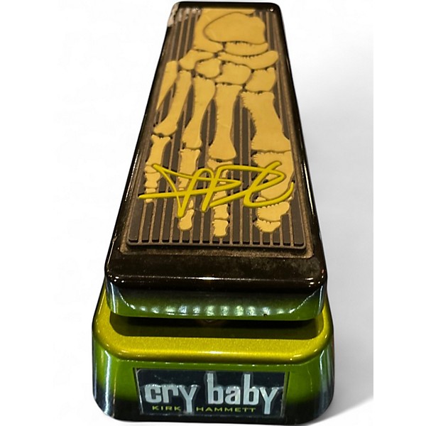 Used Dunlop KH95 Kirk Hammett Signature Cry Baby Wah Effect Pedal