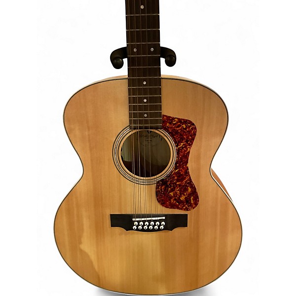 Used Guild F2512E Natural 12 String Acoustic Electric Guitar
