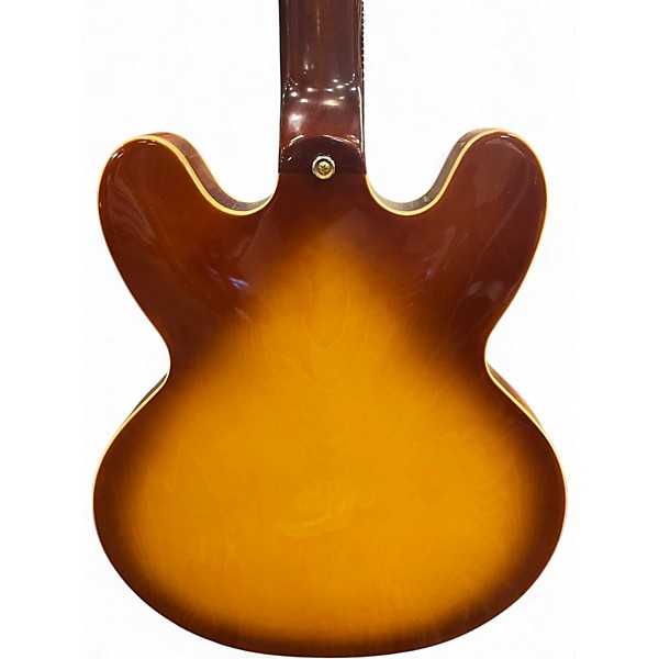 Used Epiphone es 335 pro 2 Color Sunburst Hollow Body Electric Guitar