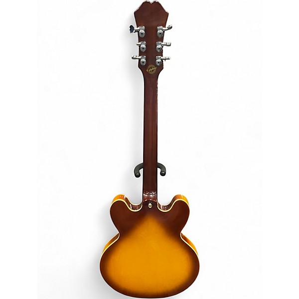 Used Epiphone es 335 pro 2 Color Sunburst Hollow Body Electric Guitar