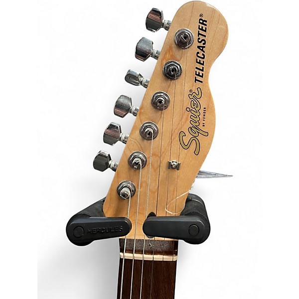 Used Squier Bullet Telecaster White Solid Body Electric Guitar