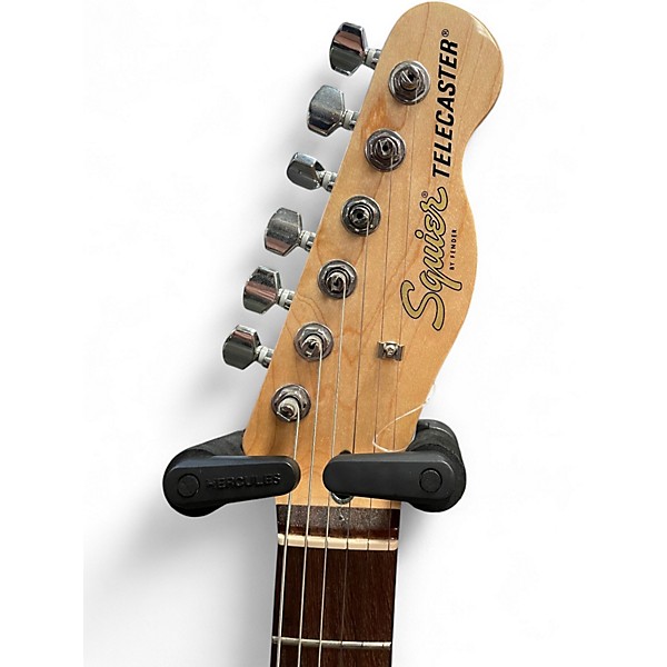 Used Squier Bullet Telecaster White Solid Body Electric Guitar