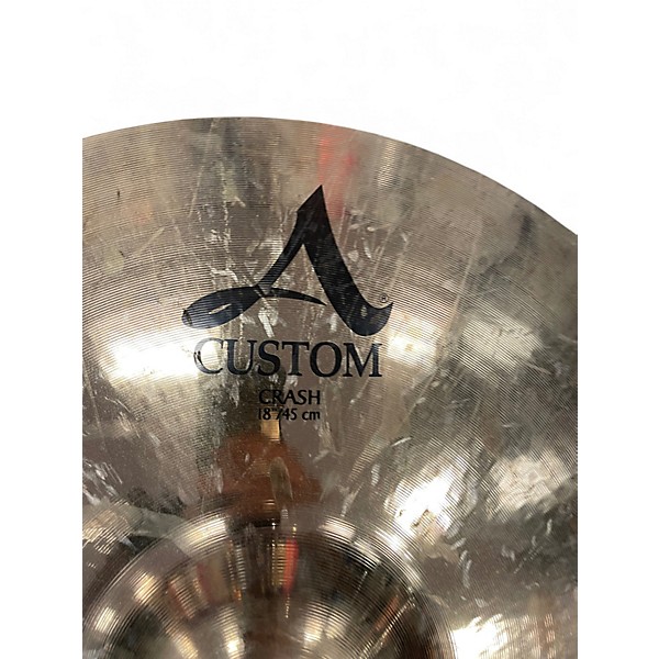 Used Zildjian 16in A Custom Crash Cymbal