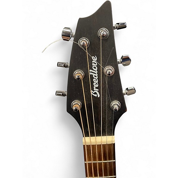 Used Breedlove Discovery Concert Cutaway Mahogany Acoustic Electric Guitar