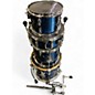Used SONOR 4 Piece AQX Blue Sparkle Drum Kit thumbnail