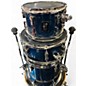 Used SONOR 4 Piece AQX Blue Sparkle Drum Kit