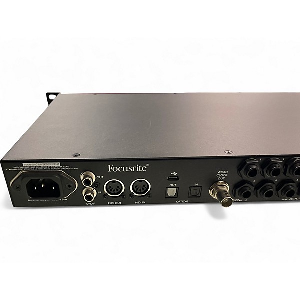 Used Focusrite Clarett+ 8Pre Audio Interface
