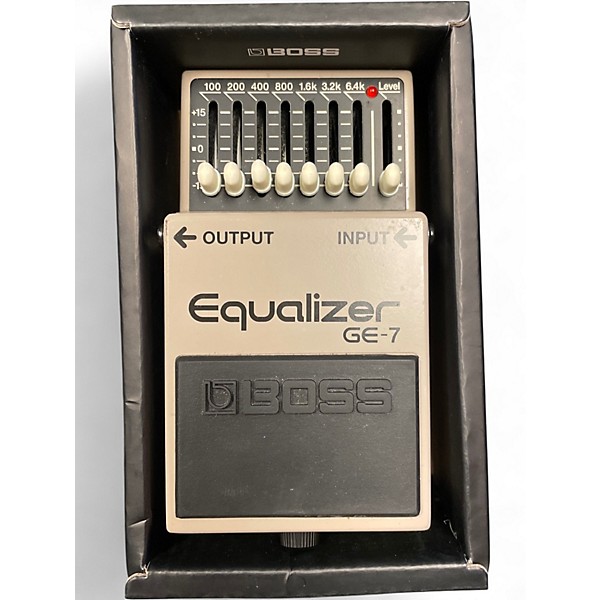 Used BOSS GE7 Equalizer Pedal