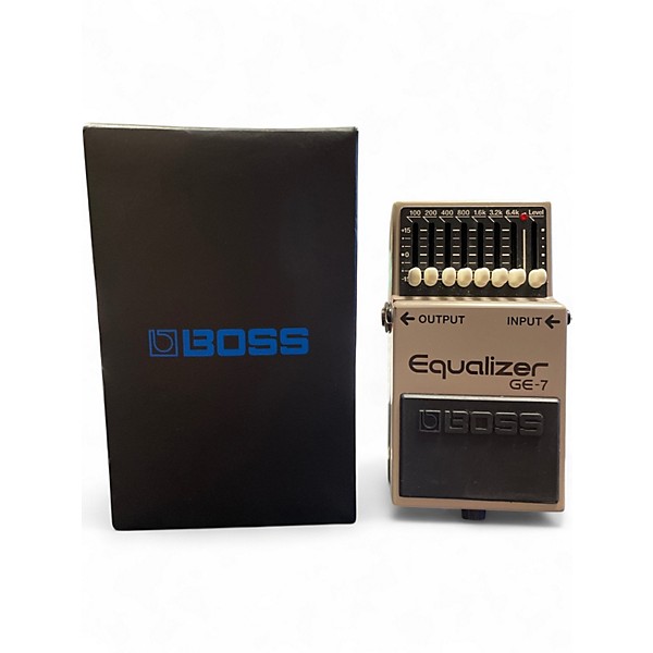 Used BOSS GE7 Equalizer Pedal