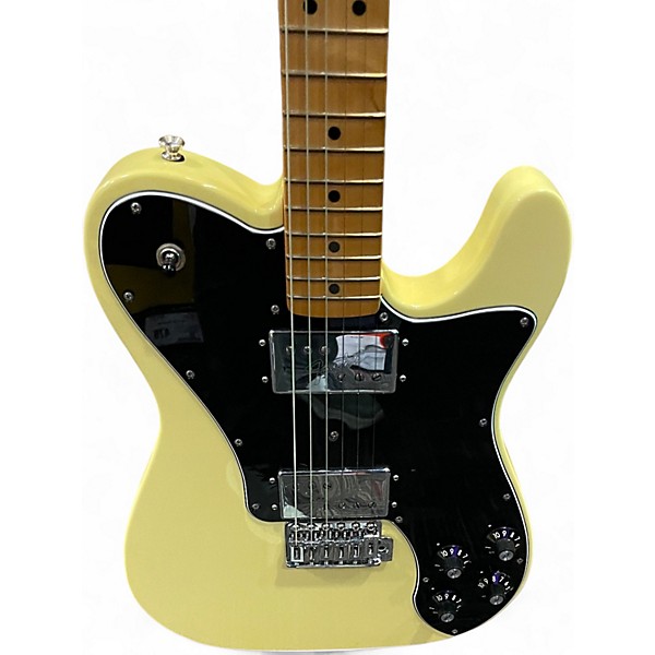 Used Fender Vintera 70s Telecaster Deluxe YELLOW Solid Body Electric Guitar