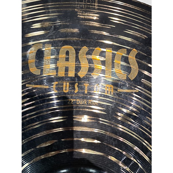 Used MEINL 22in Dark Ride Cymbal