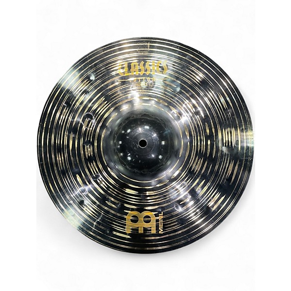 Used MEINL 15in Byzance Dark Hi Hat Pair Cymbal