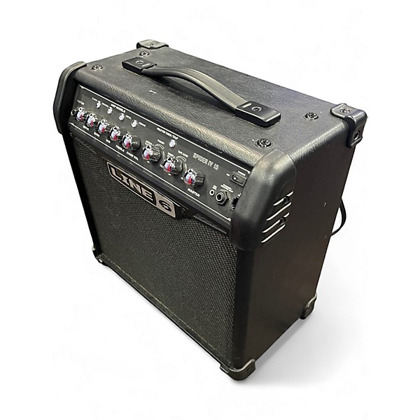 Used Line 6 Spider IV 15W 1X8 Guitar Combo Amp