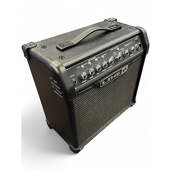 Used Line 6 Spider IV 15W 1X8 Guitar Combo Amp