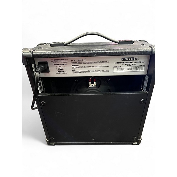 Used Line 6 Spider IV 15W 1X8 Guitar Combo Amp