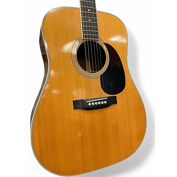 Used Martin 1970's D35 Natural Acoustic Guitar