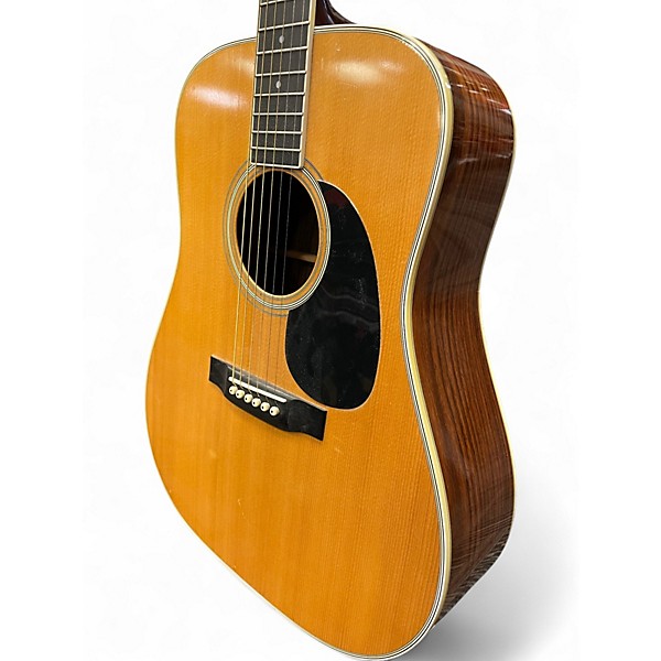 Used Martin 1970's D35 Natural Acoustic Guitar