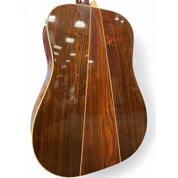 Used Martin 1970's D35 Natural Acoustic Guitar