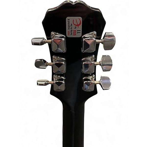 Used Epiphone Les Paul Junior 2 Tone Sunburst Solid Body Electric Guitar