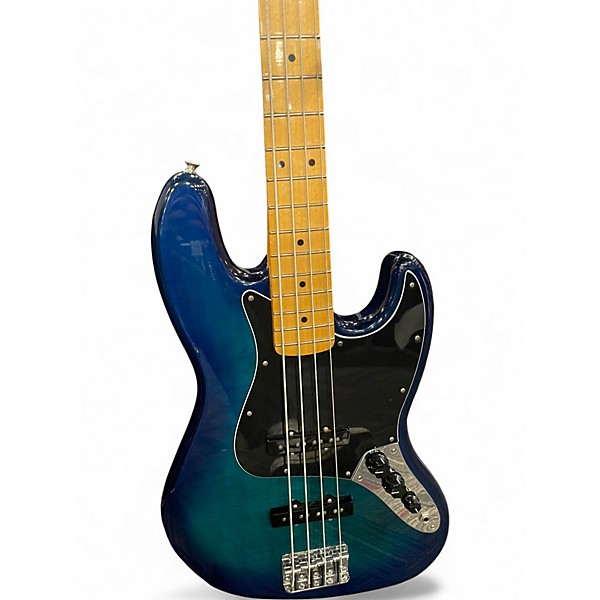 Used Fender Player Jazz Bass Blue Burst Electric Bass Guitar