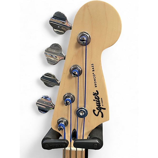 Used Fender SQUIER Classic White Electric Bass Guitar