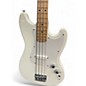 Used Fender SQUIER Classic White Electric Bass Guitar
