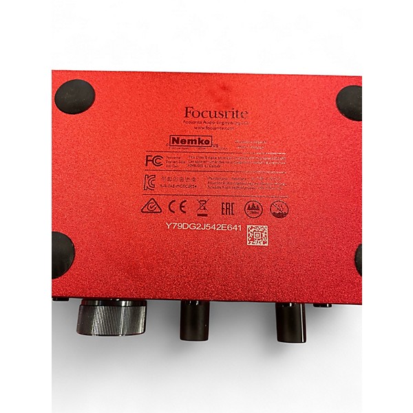 Used Focusrite Scarlett Solo Gen 3 Audio Interface