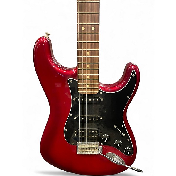 Used Fender Player Stratocaster HSS Candy Apple Red Solid Body Electric Guitar