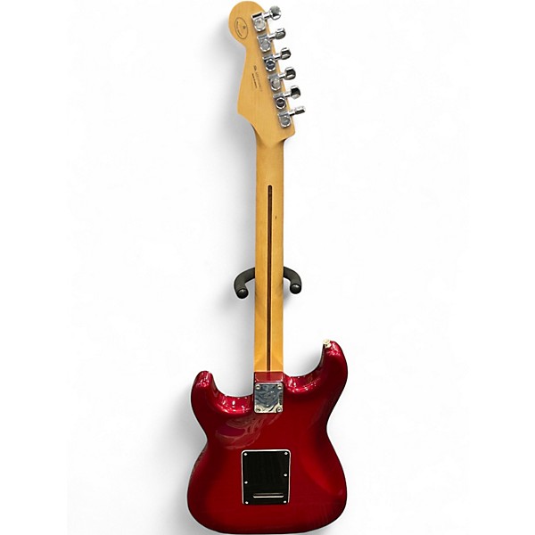 Used Fender Player Stratocaster HSS Candy Apple Red Solid Body Electric Guitar
