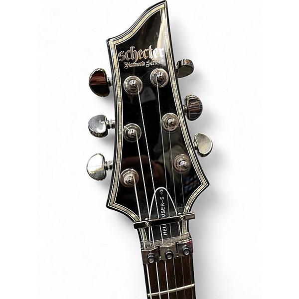 Used Schecter Guitar Research HELLRAISER-S Black Solid Body Electric Guitar