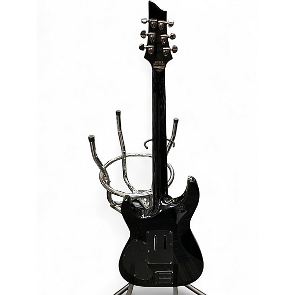 Used Schecter Guitar Research HELLRAISER-S Black Solid Body Electric Guitar