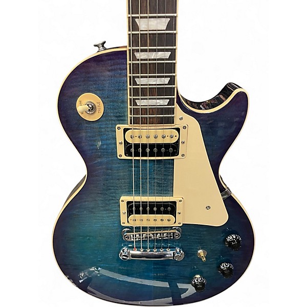 Used Gibson Les Paul Traditional Pro V BLUEBERRY BURST Solid Body Electric Guitar