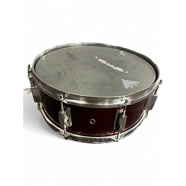 Used Pearl 5X14 Forum Series Snare Wine Red Drum