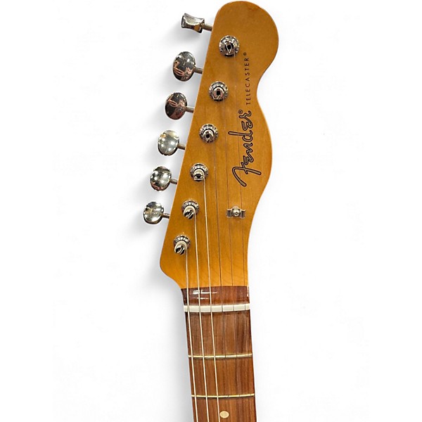 Used 2020s Fender noventa telecaster 2 Tone Sunburst Solid Body Electric Guitar