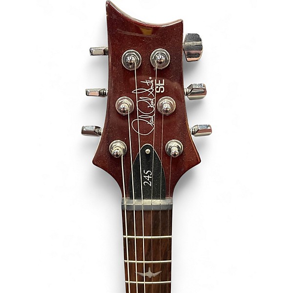 Used 2020s PRS 245 SE 2 Tone Sunburst Solid Body Electric Guitar
