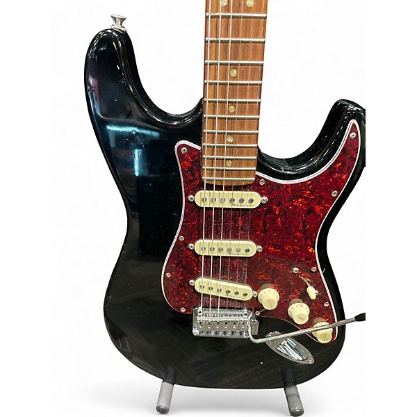 Used Fender Player Plus Stratocaster Black Solid Body Electric Guitar