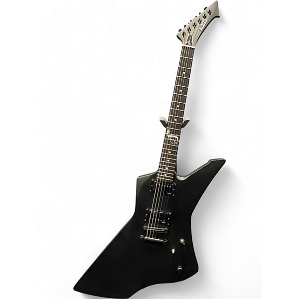Used ESP James Hetfield Snakebyte Black Solid Body Electric Guitar