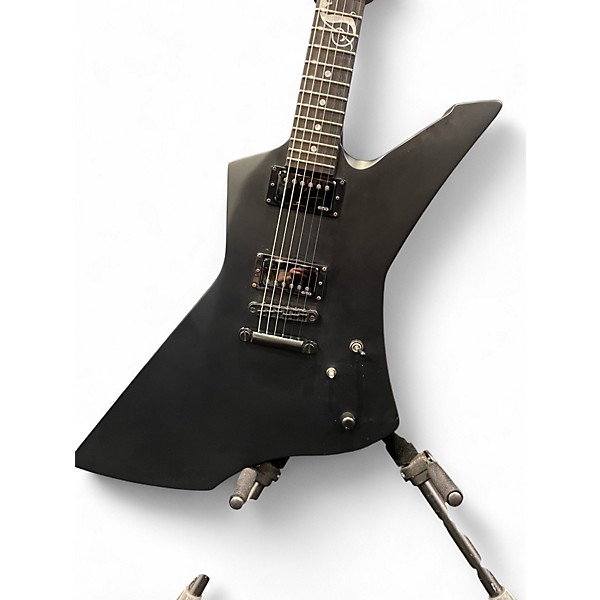 Used ESP James Hetfield Snakebyte Black Solid Body Electric Guitar