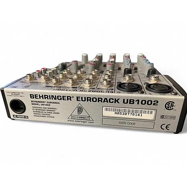 Used Behringer UB1002 Unpowered Mixer