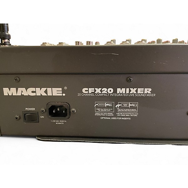 Used Mackie CFX20 Powered Mixer