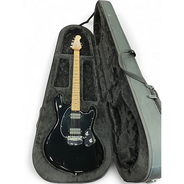 Used 2024 Ernie Ball Music Man StingRay Guitar Black Solid Body Electric Guitar