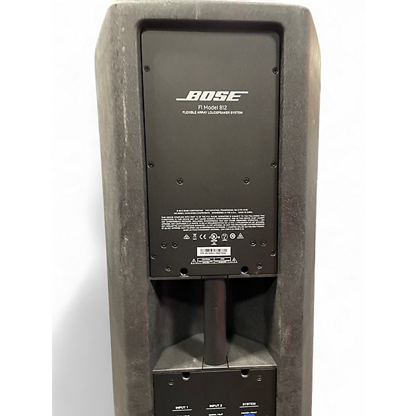 Used Bose F1 Model 812 w/ subwoofer Sound Package