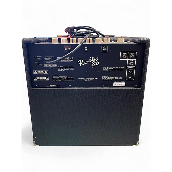 Used Fender RUMBLE 40 Bass Combo Amp